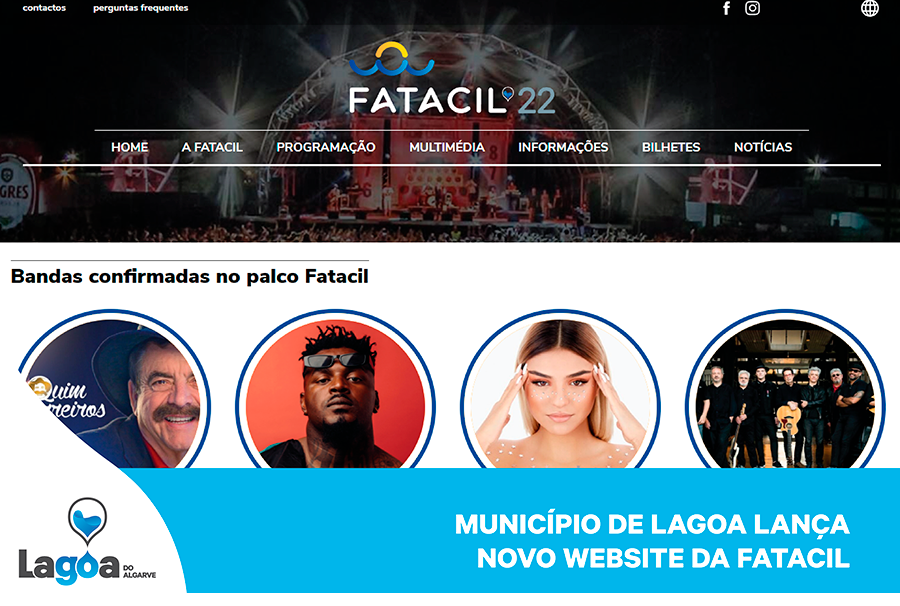 Município de Lagoa lança novo website da FATACIL