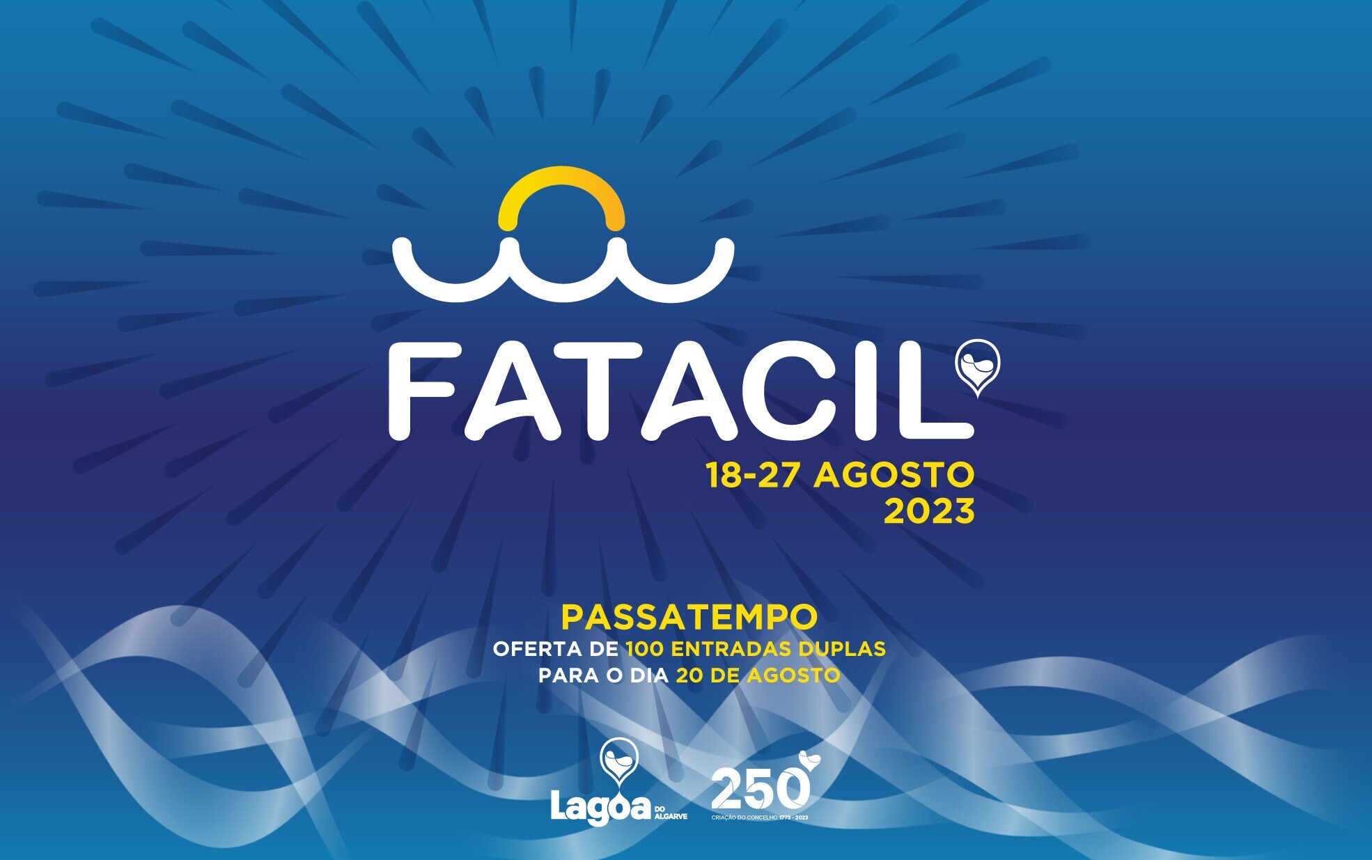 Município de Lagoa tem 100 entradas duplas para o dia 20 de Agosto na Fatacil